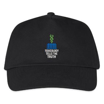Forensic Chemist Crime Lab Toxicology - Kids’ Baseball Cap - black - Front