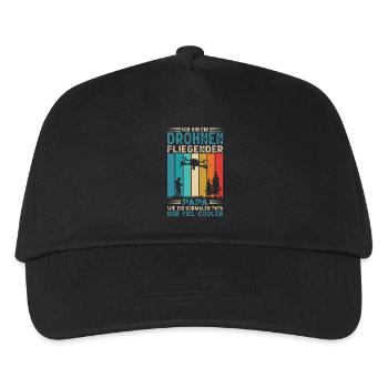Accessoires de pilote de drone Drone Pilote de drone Cadeau - Casquette de baseball Enfant - noir - Devant