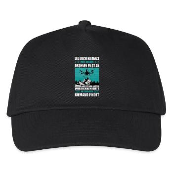 Accessoires de pilote de drone Drone Pilote de drone Cadeau - Casquette de baseball Enfant - noir - Devant