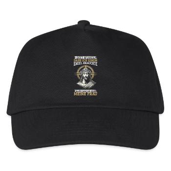 Jesus Christlich Katholiken Gläubiger Gottesdienst - Kinder Basecap - Schwarz - Vorne