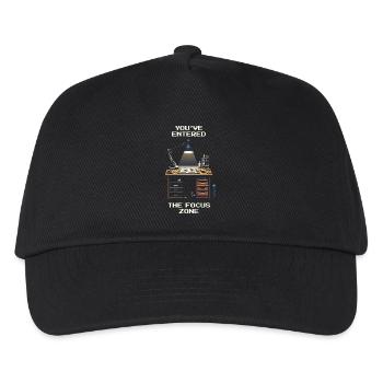Dans la zone de concentration | Maquette et miniatures - Casquette de baseball Enfant - noir - Devant