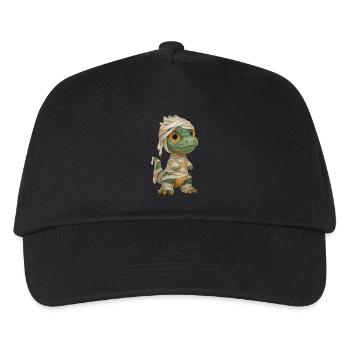 Dino Mummy Costume Halloween - Kids’ Baseball Cap - black - Front