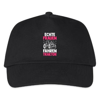 Tractor Farmer Farmer Tractor Driver Tractor - Kids’ Baseball Cap - black - Front