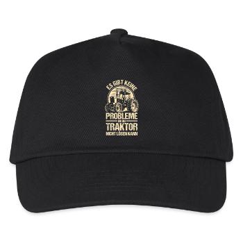 Tractor Farmer Farmer Tractor Driver Tractor - Kids’ Baseball Cap - black - Front