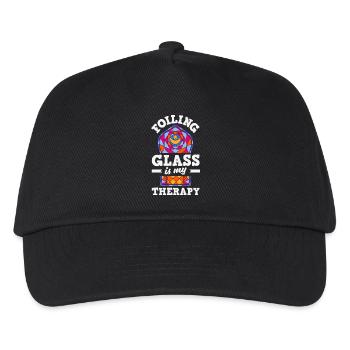 Stained Glass Art Stained Glass Artist - Kids’ Baseball Cap - black - Front