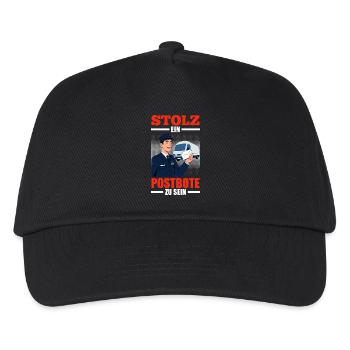 Postman PROUD TO BE A POSTMAN Funny - Kids’ Baseball Cap - black - Front