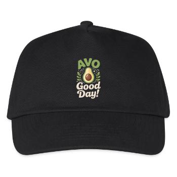 Avo Good Day - Kids’ Baseball Cap - black - Front