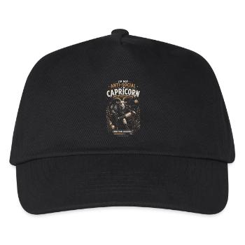 Capricorn Tribal Ambition - Zodiac Humor - Kids’ Baseball Cap - black - Front