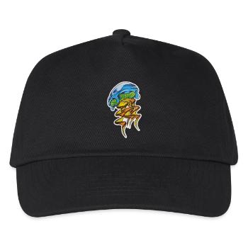 Laisse tomber des méduses - Casquette de baseball Enfant - noir - Devant