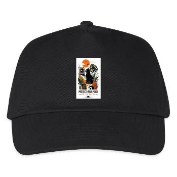 Protection de votre tranquillité d’esprit – sans réaction - Casquette de baseball Enfant - noir - Devant