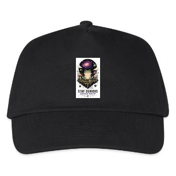 Grenouille cosmos sur une île flottante - Casquette de baseball Enfant - noir - Devant