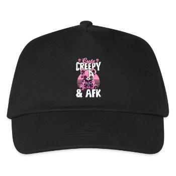 Pastel Goth Soft Goth Gaming Gamer - Kids’ Baseball Cap - black - Front