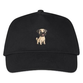 Kangal Hund Niedlich - Kinder Basecap - Schwarz - Vorne