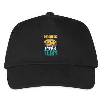 Indonesia Party Team - Kids’ Baseball Cap - black - Front