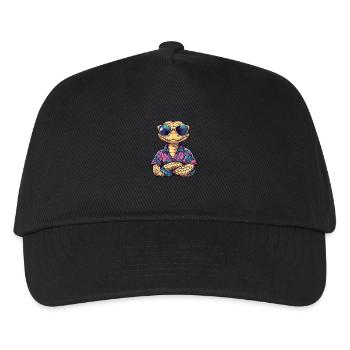 Snake Cobra Comic Holiday - Kids’ Baseball Cap - black - Front