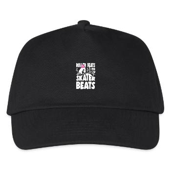 Exploits de patinage à roulettes pour les cadeaux de patineur - Casquette de baseball Enfant - noir - Devant