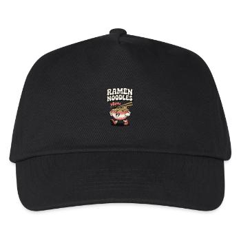 Ramen Noodles - Asian Cuisine Gift Idea - Kids’ Baseball Cap - black - Front