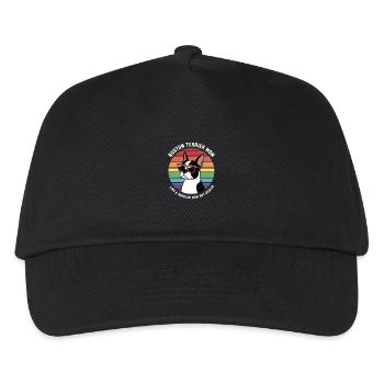 Boston Terrier Mom Gifts for Dogs Moms - Kids’ Baseball Cap - black - Front