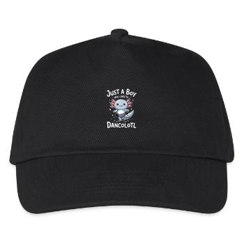 Juste un garçon qui aime la danse Ballet Danseuse Cadeau - Casquette de baseball Enfant - noir - Devant
