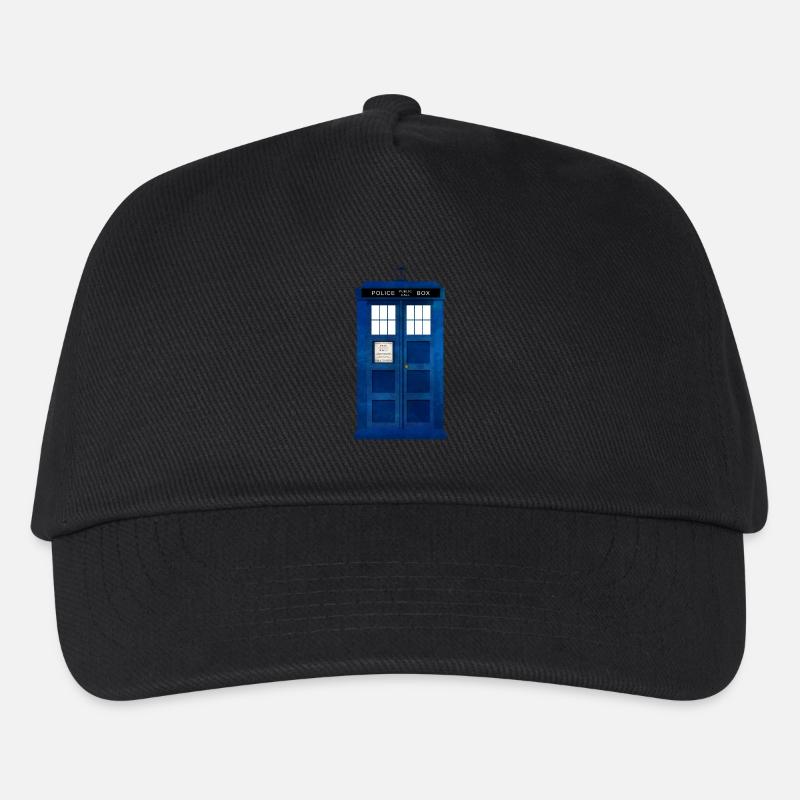 Doctor Who Police Box - Kinder Basecap - Schwarz
