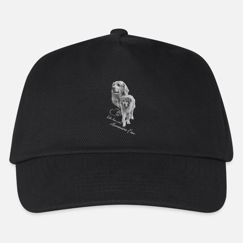 Hovawart-s-w - Kinder Basecap - Schwarz