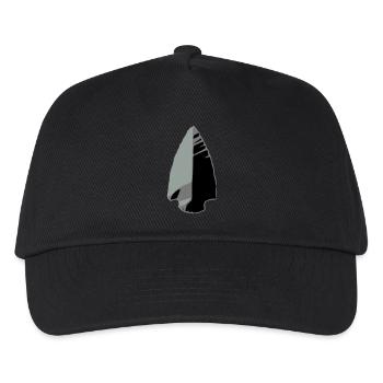 flint arrowhead indian T-shirts - Kinder Basecap - Schwarz - Vorne