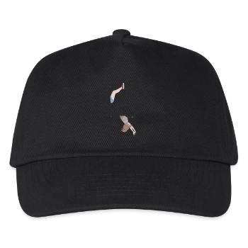 Teleportation - Kinder Basecap - Schwarz - Vorne