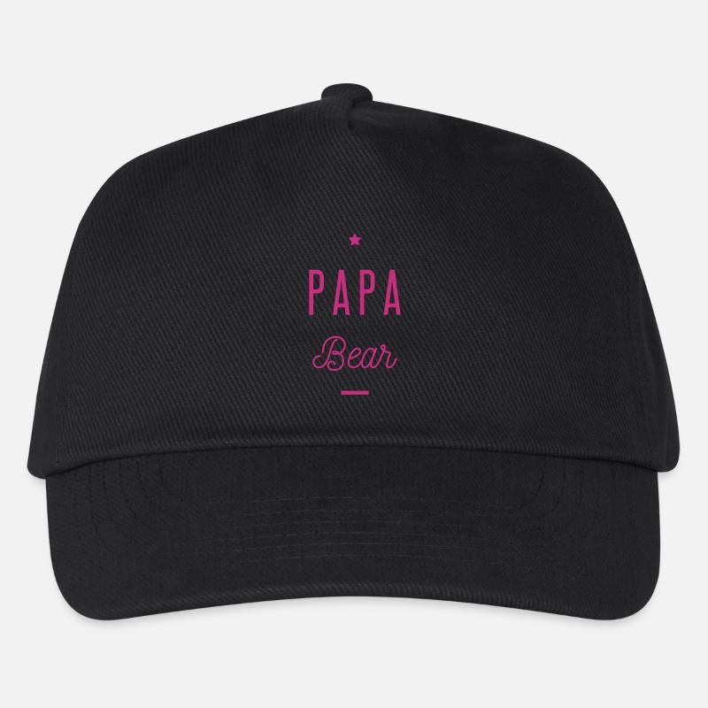 PAPA BEAR - Kids’ Baseball Cap - black