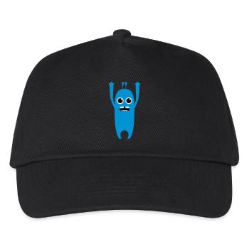 High the hands weekend / Funny shirt / comic - Kids’ Baseball Cap - black - Front