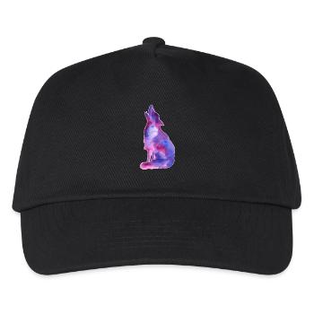 Galaxy Wolf - Kinder Basecap - Schwarz - Vorne