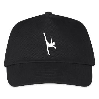 Figure skating Ice skating Ice dance figures - Kids’ Baseball Cap - black - Front