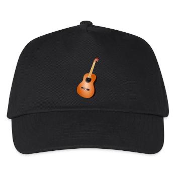 guitar - Kids’ Baseball Cap - black - Front