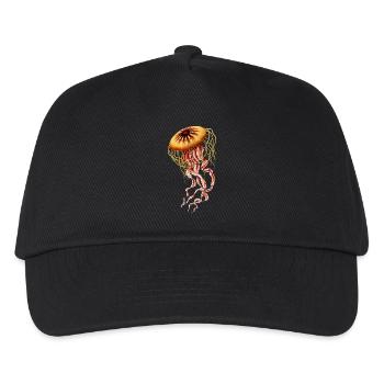 La méduse - Casquette de baseball Enfant - noir - Devant