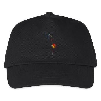 dandelion - Kids’ Baseball Cap - black - Front