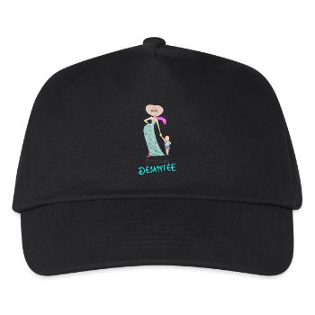 Maman la plus déjantée - Casquette de baseball Enfant - noir - Devant