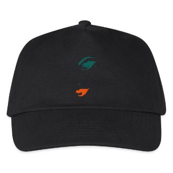 Beautiful Female Face - Kids’ Baseball Cap - black - Front