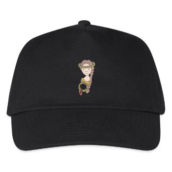 Medieval girl - Kids’ Baseball Cap - black - Front