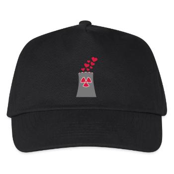 Nuclear Power Love - Kinder Basecap - Schwarz - Vorne
