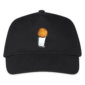 milk'n'cookie - Kinder Basecap - Schwarz - Vorne