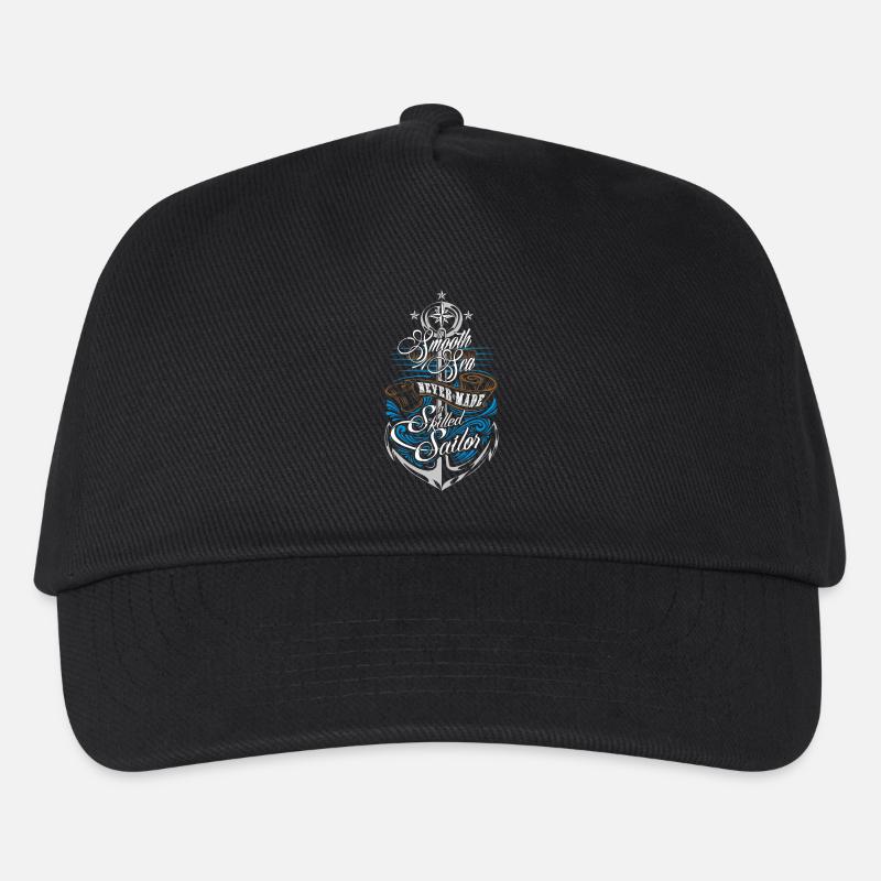 Skilled Sailor - Kinder Basecap - Schwarz