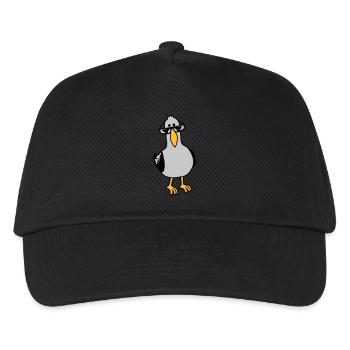 Cool View Seagull Sunglasses - Kids’ Baseball Cap - black - Front