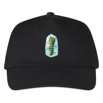 Caterpillar - Kids’ Baseball Cap - black - Front
