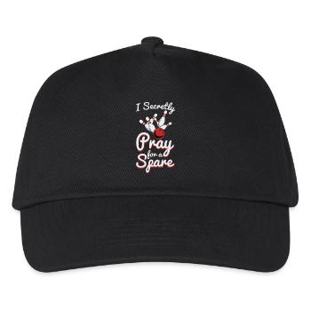 Je prie secrètement pour une scission - Casquette de baseball Enfant - noir - Devant