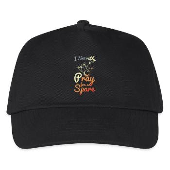 Bowling Witz - Kinder Basecap - Schwarz - Vorne