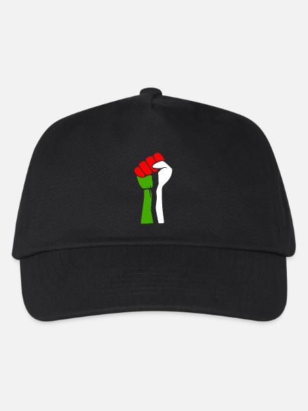 Free palestine - Kinder Basecap - Schwarz