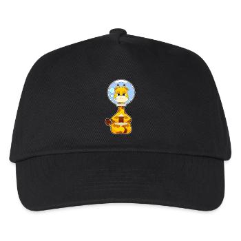 Giraffe Aquarium - Kids’ Baseball Cap - black - Front