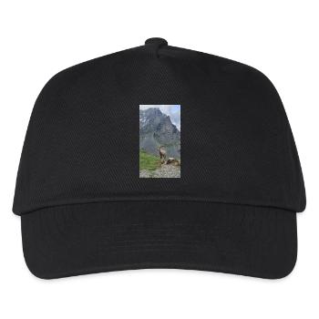 Alpine ibex - Kids’ Baseball Cap - black - Front