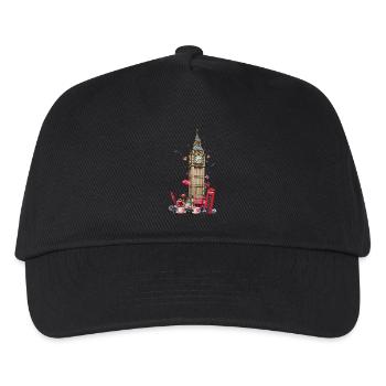 London - Kinder Basecap - Schwarz - Vorne