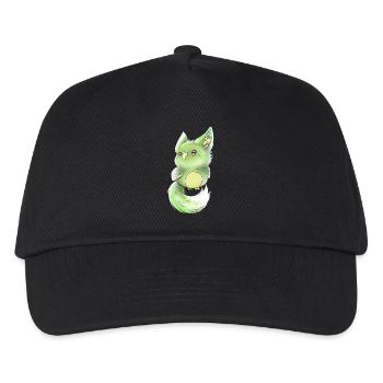 Lupifowl Limetten Edition - Kinder Basecap - Schwarz - Vorne