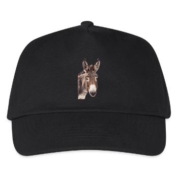 Donkey - Kids’ Baseball Cap - black - Front
